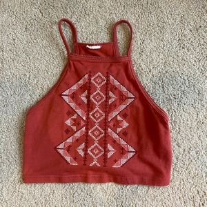 Women’s Maroon Crop Top